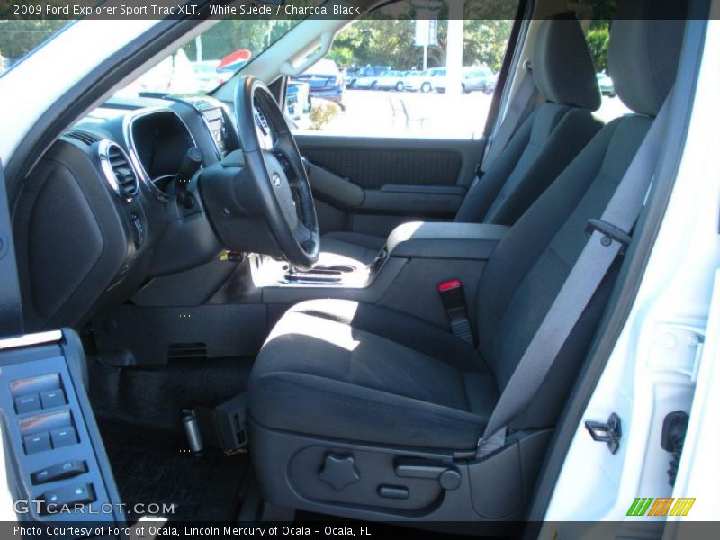  2009 Explorer Sport Trac XLT Charcoal Black Interior