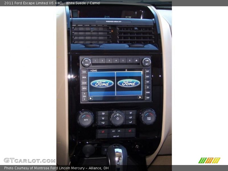 White Suede / Camel 2011 Ford Escape Limited V6 4WD