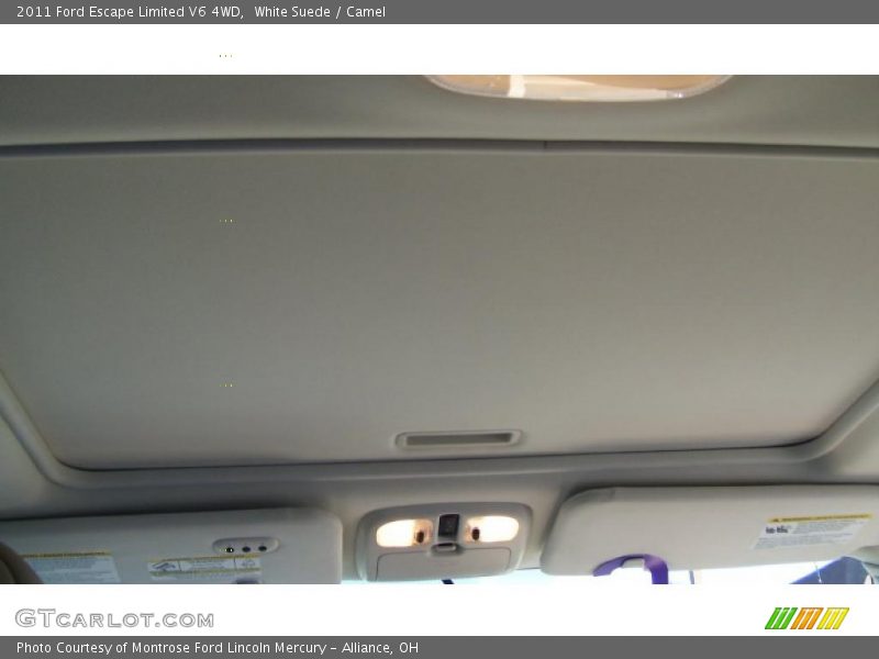 White Suede / Camel 2011 Ford Escape Limited V6 4WD