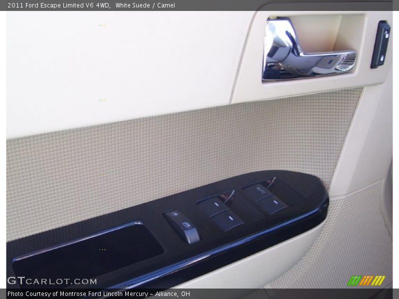 White Suede / Camel 2011 Ford Escape Limited V6 4WD