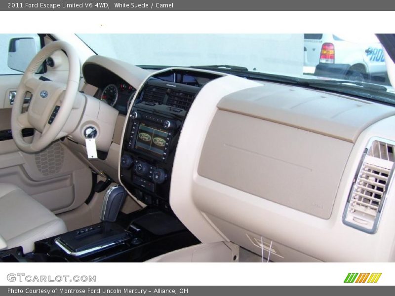 White Suede / Camel 2011 Ford Escape Limited V6 4WD