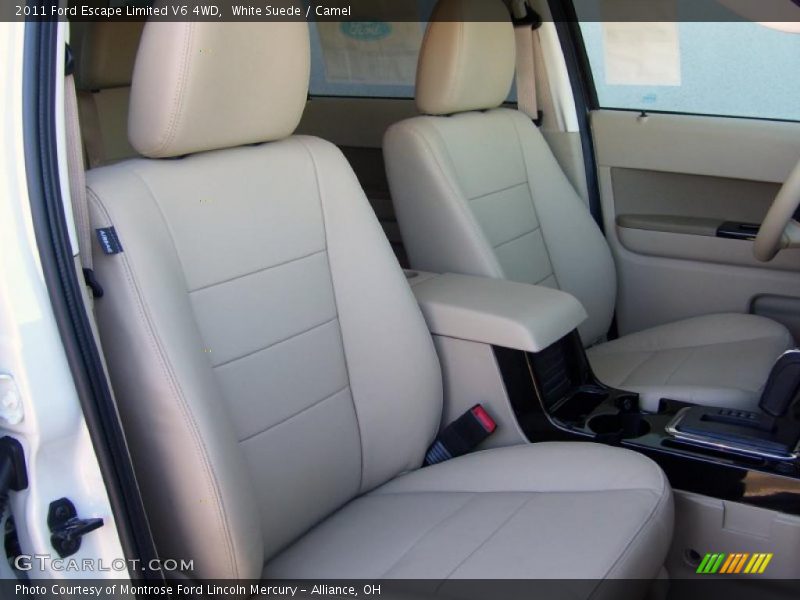 White Suede / Camel 2011 Ford Escape Limited V6 4WD