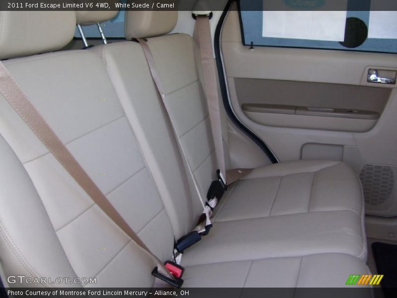 White Suede / Camel 2011 Ford Escape Limited V6 4WD
