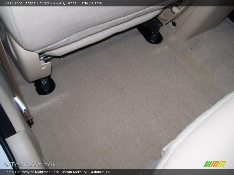 White Suede / Camel 2011 Ford Escape Limited V6 4WD