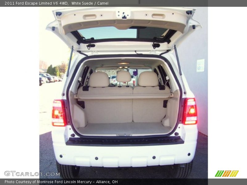 White Suede / Camel 2011 Ford Escape Limited V6 4WD