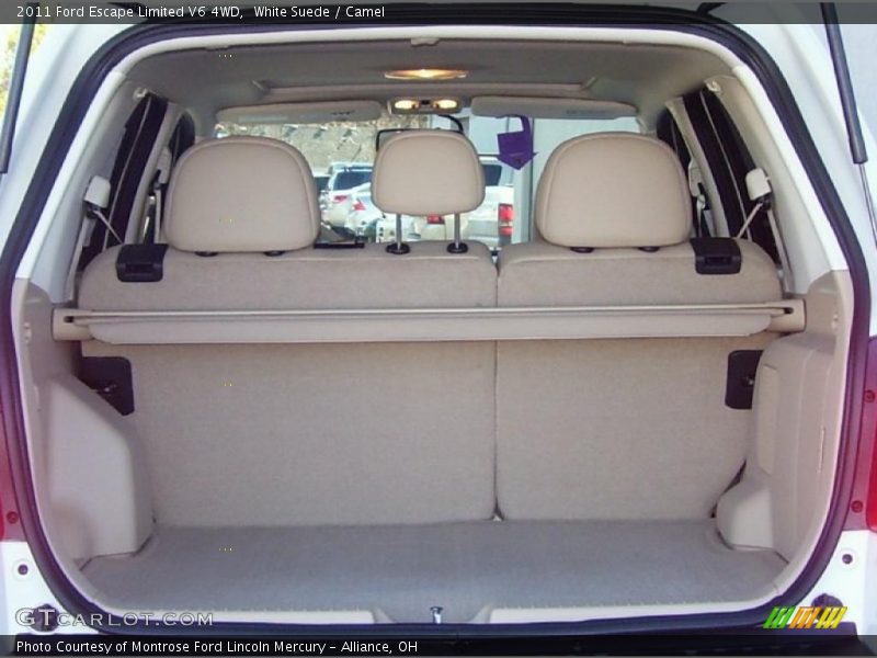 White Suede / Camel 2011 Ford Escape Limited V6 4WD