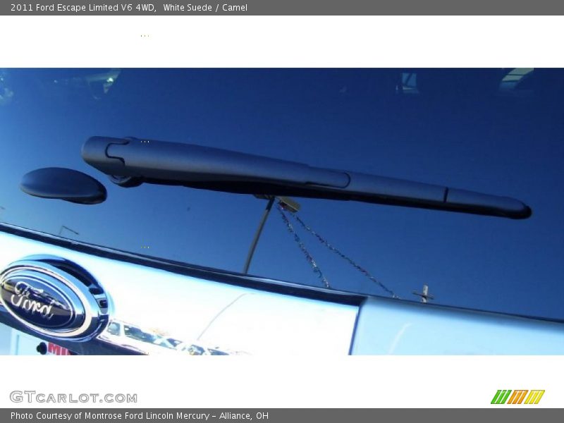 White Suede / Camel 2011 Ford Escape Limited V6 4WD