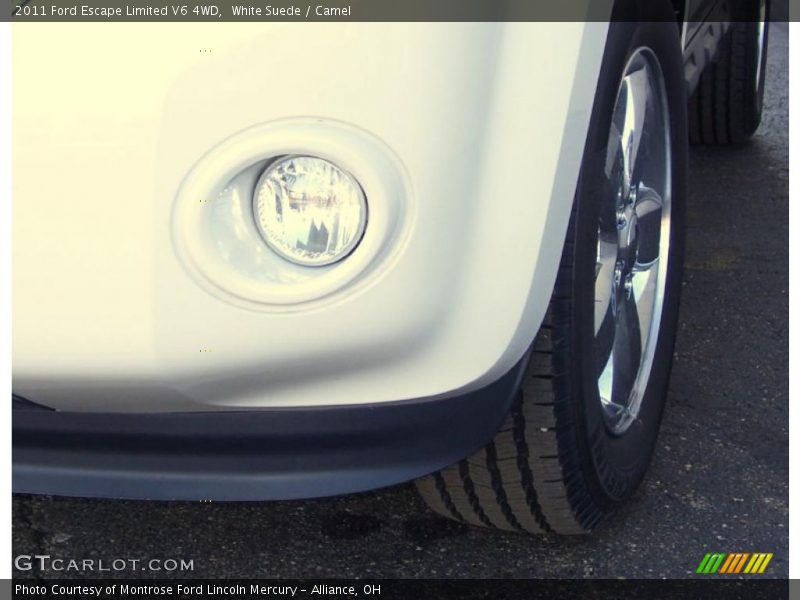 White Suede / Camel 2011 Ford Escape Limited V6 4WD