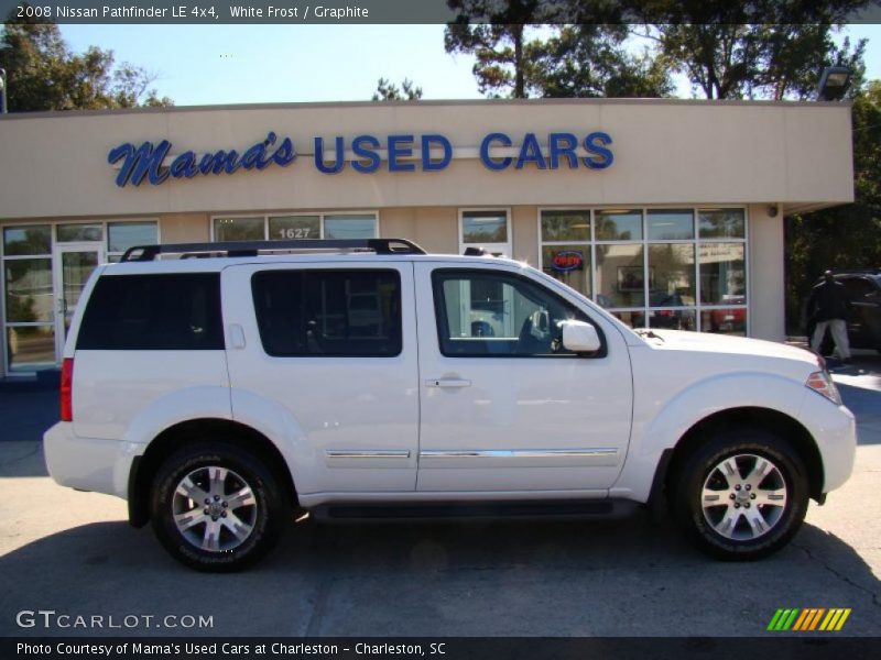 White Frost / Graphite 2008 Nissan Pathfinder LE 4x4