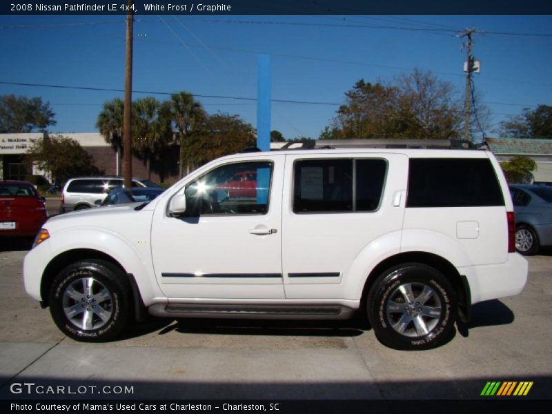 White Frost / Graphite 2008 Nissan Pathfinder LE 4x4