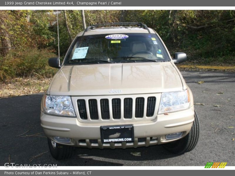 Champagne Pearl / Camel 1999 Jeep Grand Cherokee Limited 4x4