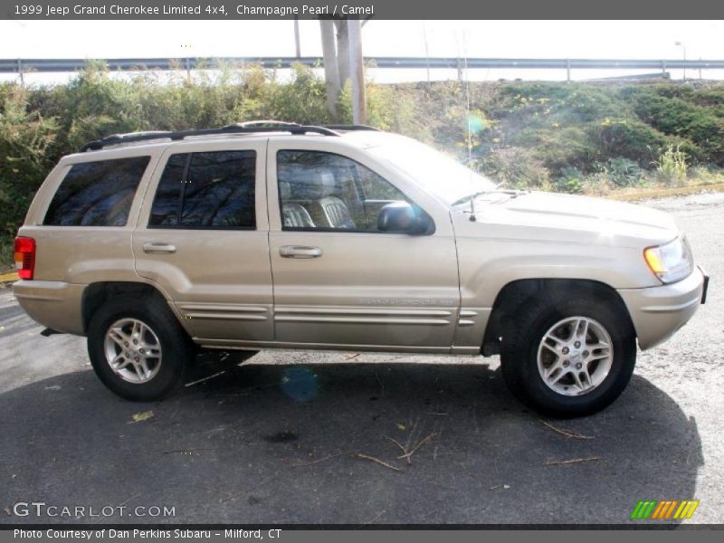 Champagne Pearl / Camel 1999 Jeep Grand Cherokee Limited 4x4