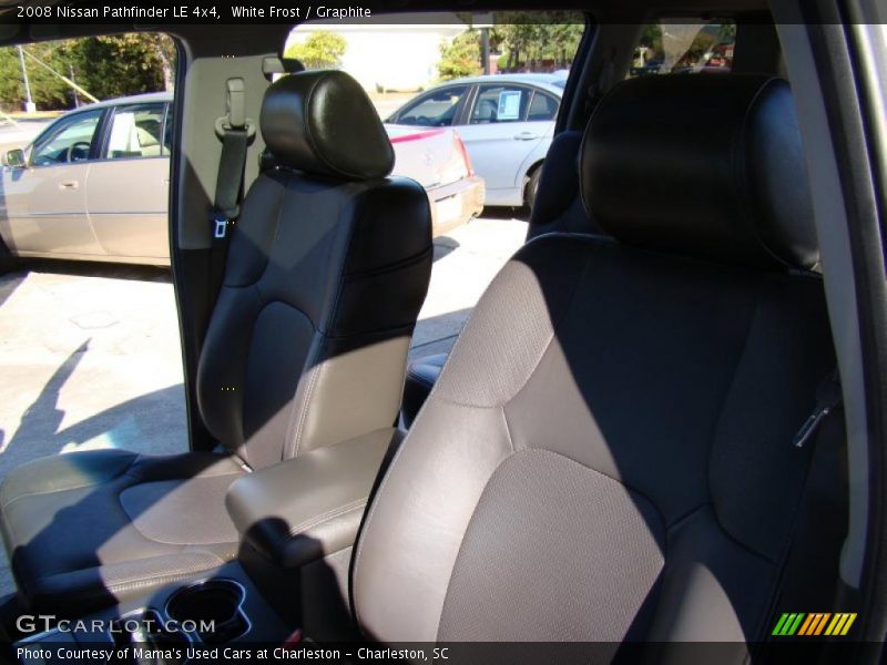 White Frost / Graphite 2008 Nissan Pathfinder LE 4x4