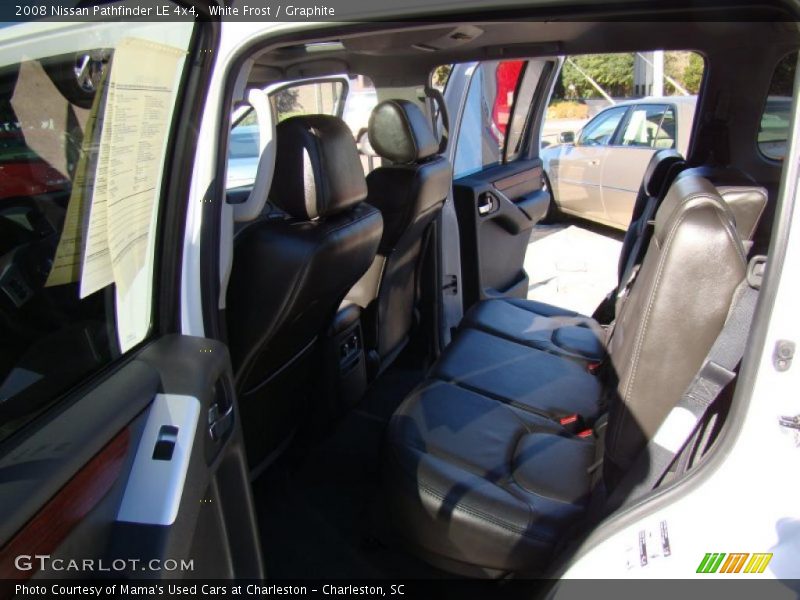 White Frost / Graphite 2008 Nissan Pathfinder LE 4x4