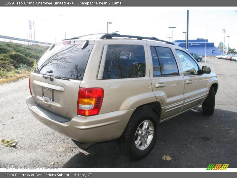 Champagne Pearl / Camel 1999 Jeep Grand Cherokee Limited 4x4