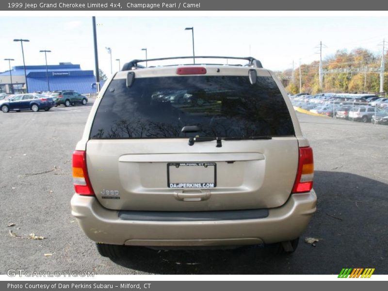 Champagne Pearl / Camel 1999 Jeep Grand Cherokee Limited 4x4