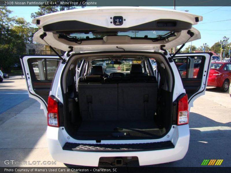 White Frost / Graphite 2008 Nissan Pathfinder LE 4x4