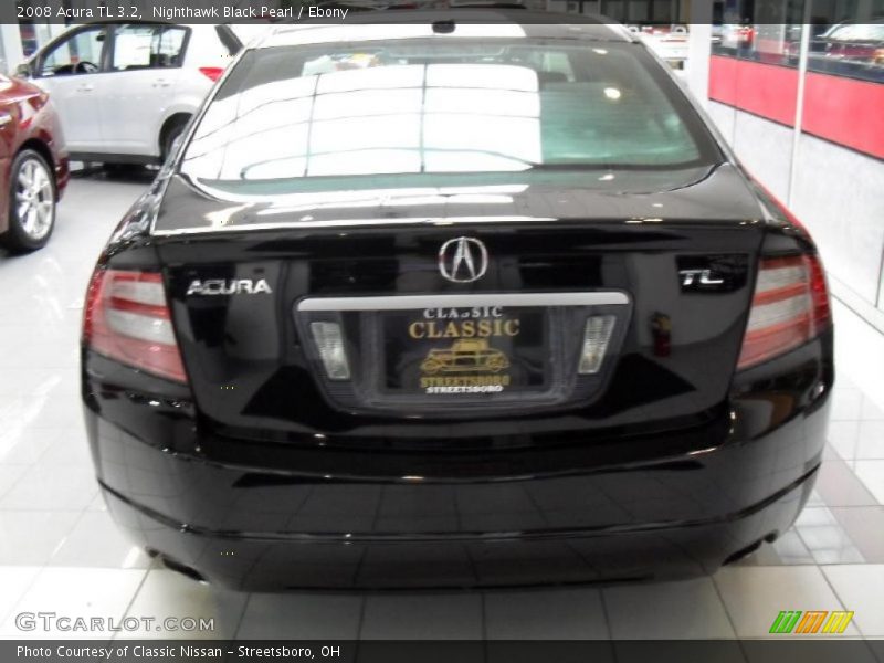 Nighthawk Black Pearl / Ebony 2008 Acura TL 3.2