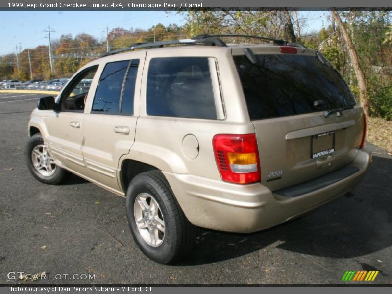 Champagne Pearl / Camel 1999 Jeep Grand Cherokee Limited 4x4