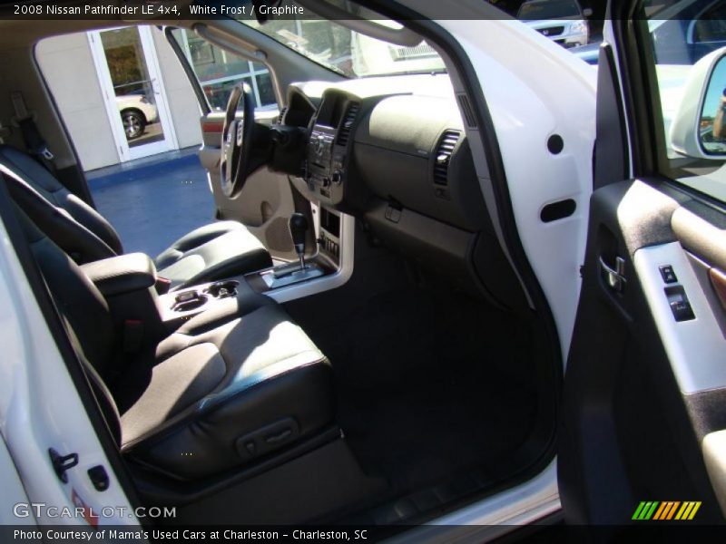 White Frost / Graphite 2008 Nissan Pathfinder LE 4x4