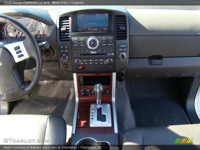 White Frost / Graphite 2008 Nissan Pathfinder LE 4x4