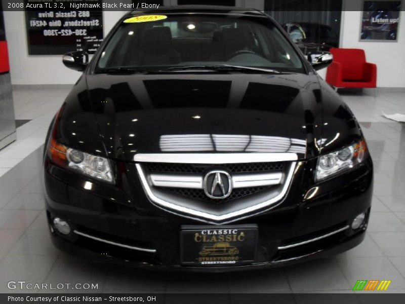 Nighthawk Black Pearl / Ebony 2008 Acura TL 3.2