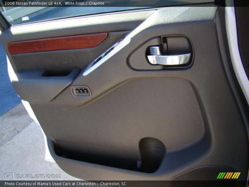 White Frost / Graphite 2008 Nissan Pathfinder LE 4x4