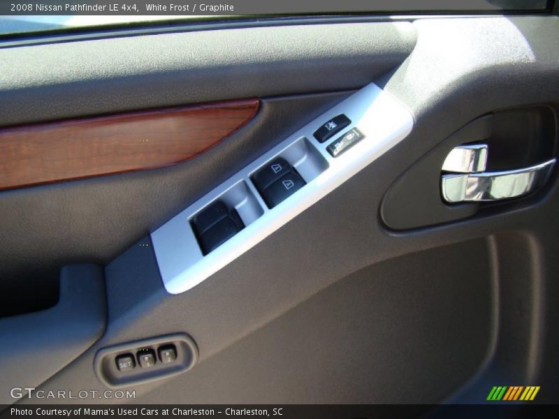 White Frost / Graphite 2008 Nissan Pathfinder LE 4x4