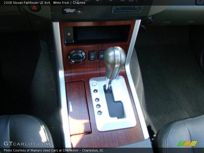 White Frost / Graphite 2008 Nissan Pathfinder LE 4x4
