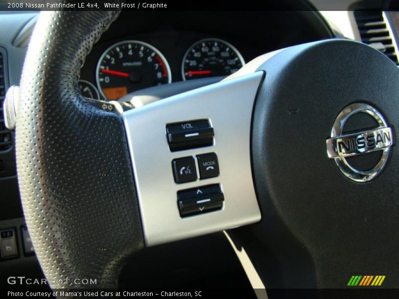 White Frost / Graphite 2008 Nissan Pathfinder LE 4x4