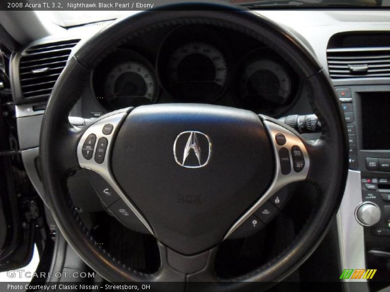 Nighthawk Black Pearl / Ebony 2008 Acura TL 3.2
