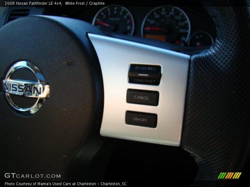 White Frost / Graphite 2008 Nissan Pathfinder LE 4x4