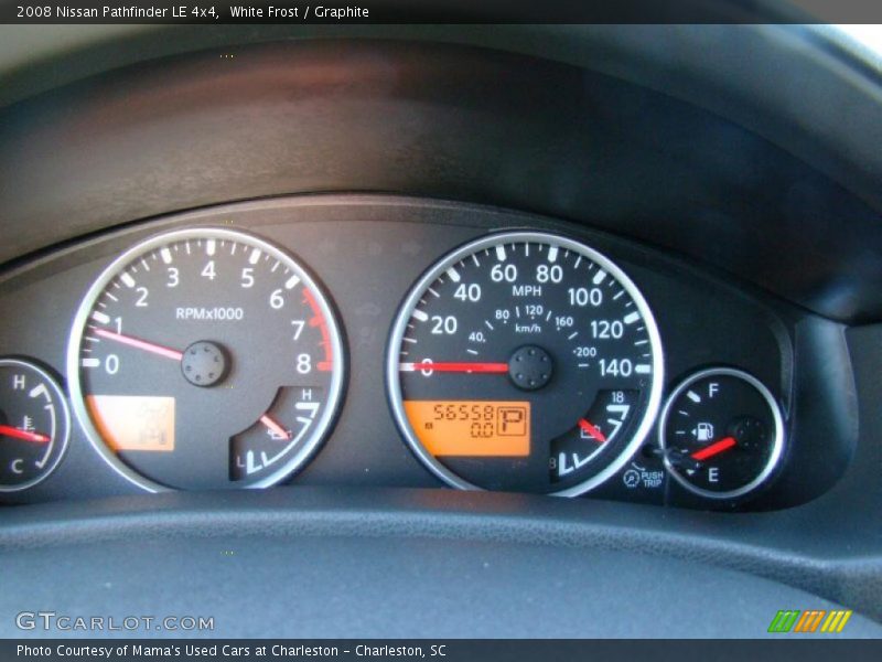 White Frost / Graphite 2008 Nissan Pathfinder LE 4x4