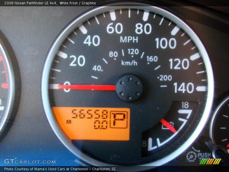 White Frost / Graphite 2008 Nissan Pathfinder LE 4x4