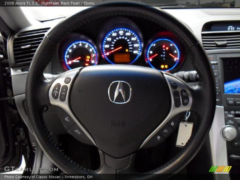 Nighthawk Black Pearl / Ebony 2008 Acura TL 3.2