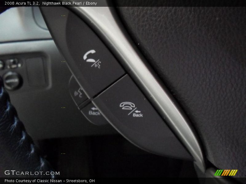Nighthawk Black Pearl / Ebony 2008 Acura TL 3.2