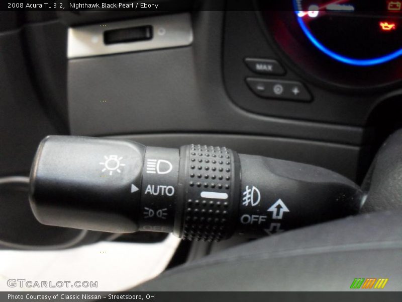 Nighthawk Black Pearl / Ebony 2008 Acura TL 3.2