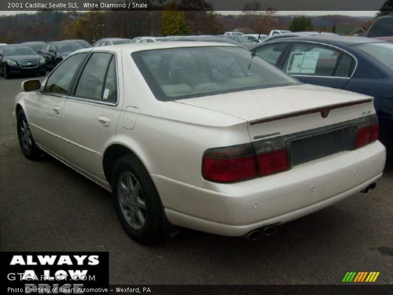 White Diamond / Shale 2001 Cadillac Seville SLS