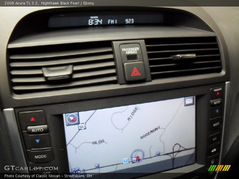 Nighthawk Black Pearl / Ebony 2008 Acura TL 3.2