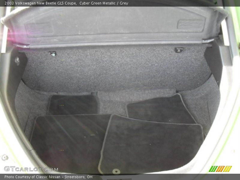 Cyber Green Metallic / Grey 2003 Volkswagen New Beetle GLS Coupe