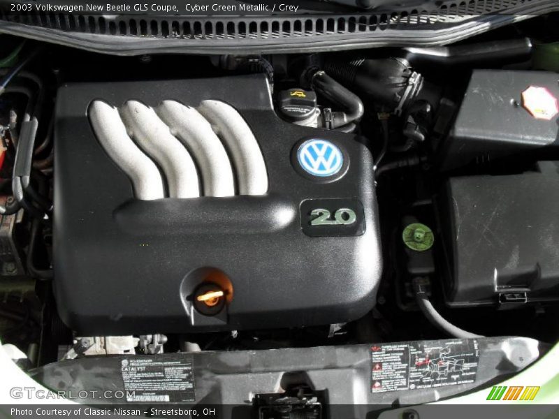  2003 New Beetle GLS Coupe Engine - 2.0 Liter SOHC 8-Valve 4 Cylinder