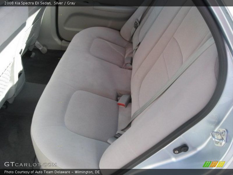Silver / Gray 2008 Kia Spectra EX Sedan