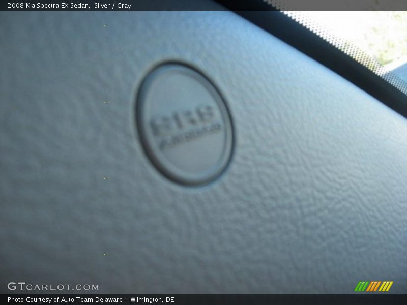 Silver / Gray 2008 Kia Spectra EX Sedan
