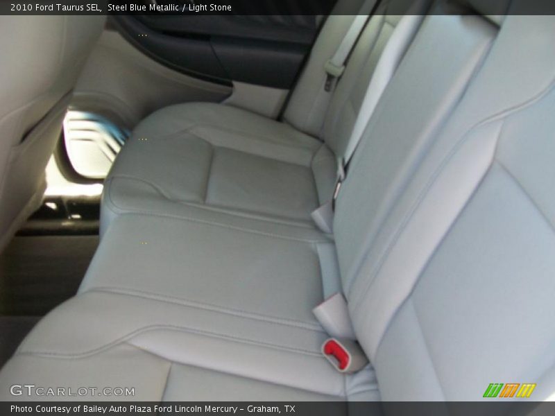 Steel Blue Metallic / Light Stone 2010 Ford Taurus SEL