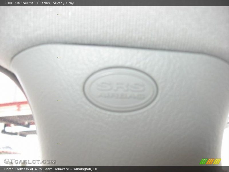 Silver / Gray 2008 Kia Spectra EX Sedan