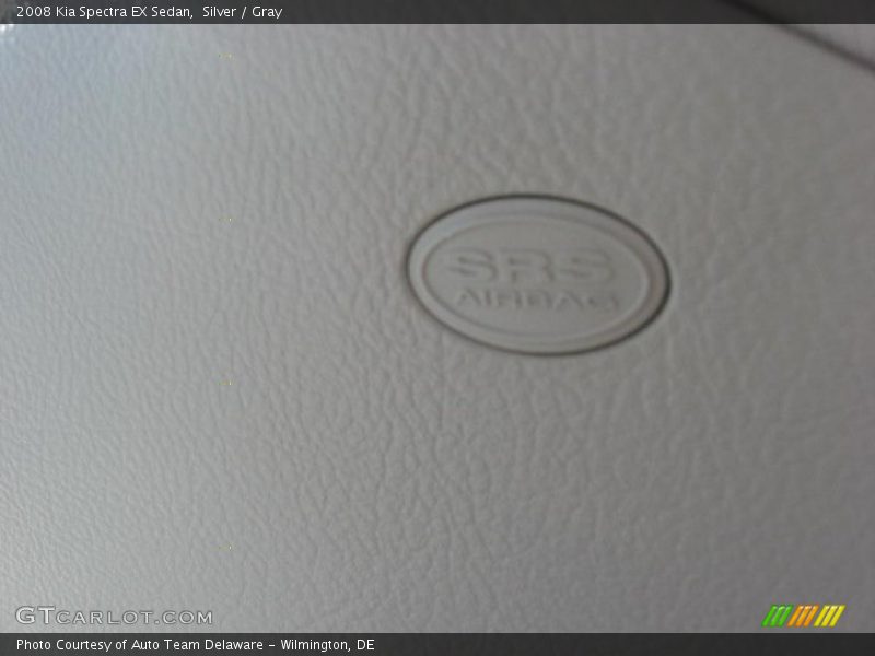 Silver / Gray 2008 Kia Spectra EX Sedan