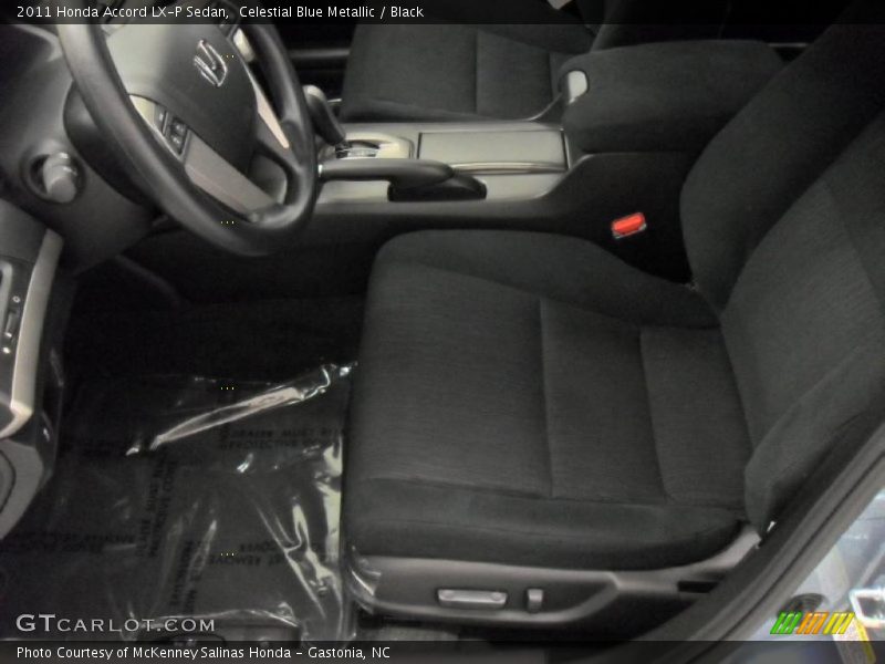 Celestial Blue Metallic / Black 2011 Honda Accord LX-P Sedan