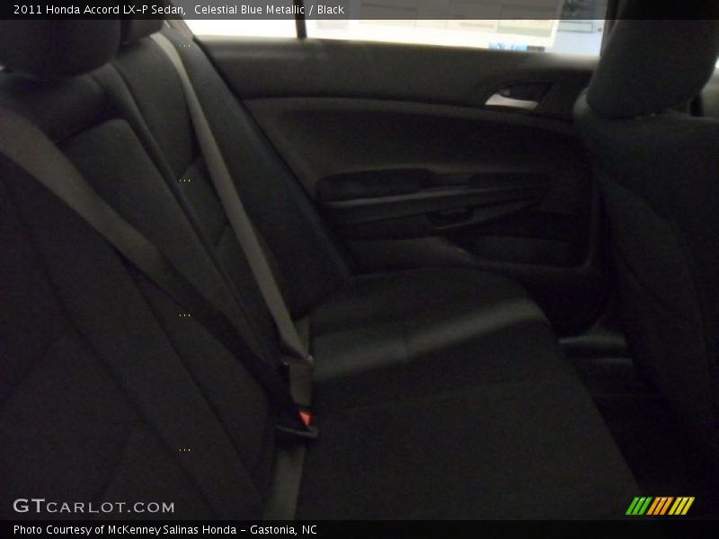 Celestial Blue Metallic / Black 2011 Honda Accord LX-P Sedan
