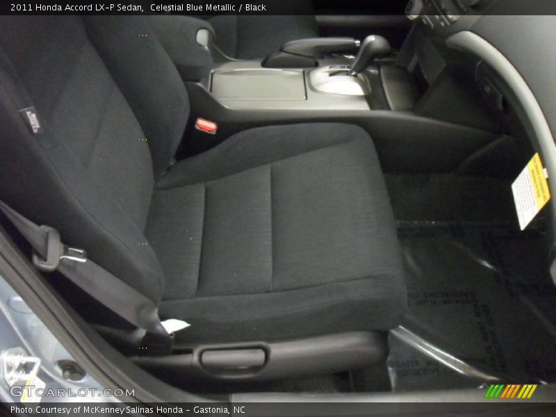 Celestial Blue Metallic / Black 2011 Honda Accord LX-P Sedan