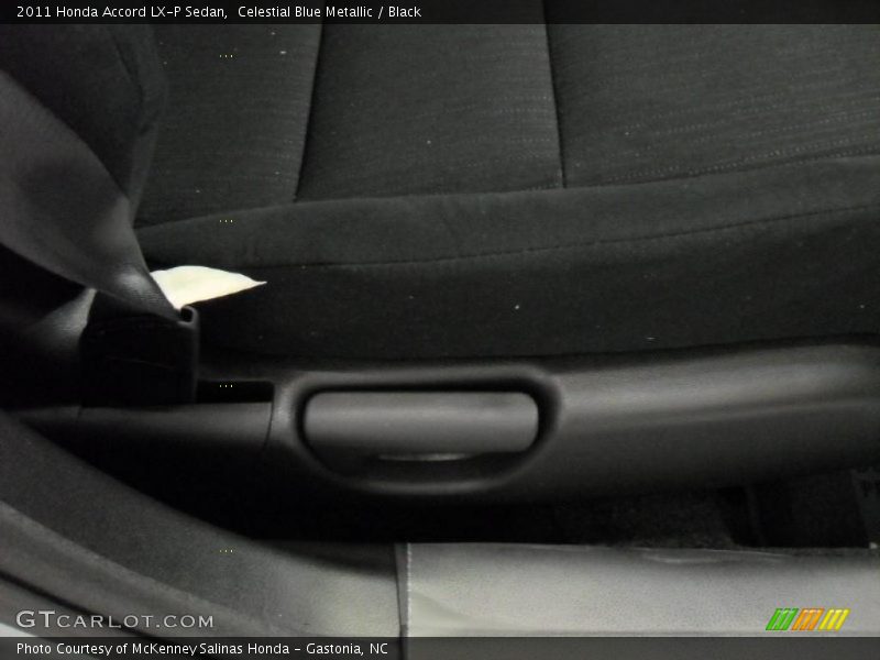 Celestial Blue Metallic / Black 2011 Honda Accord LX-P Sedan